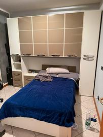 Armadio + letto + materasso Ricci casa