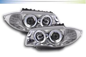 Fanali angel eyes BMW SERIE1 E81 E87 E82 E88 04-11