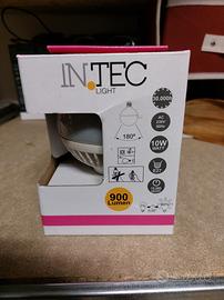 Lampada lampadina grande tonda INTEC 900 lumen