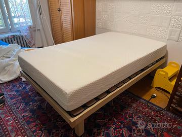 Letto ortopedico con rete telecomandata