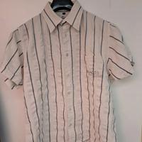 camicia uomo manica corta puro cotone 