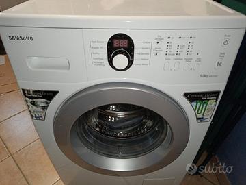 Lavatrice Slim Samsung ad Ozono
