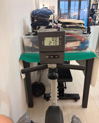Cyclette orizzontale ANCHEER con schienale – magne