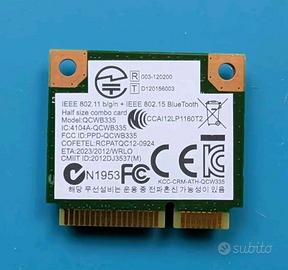 Scheda Wifi Bluetooth Qualcomm Atheros QCWB335