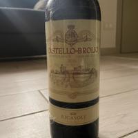 Chianti classico castello di brolio annata 2016