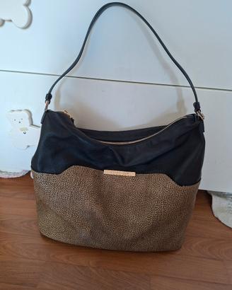 Borsa Borbonese a spalla in pelle
