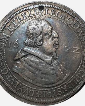 Austria Arciduca Leopoldo V., 1619 - 1632 - Thaler
