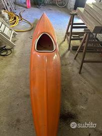 Canoa monoposto Famver vetro resina 4 mt
