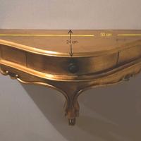 Mensola e specchio da ingresso