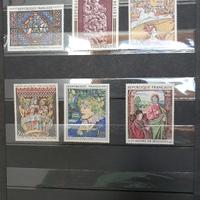 francobolli Francia arte
