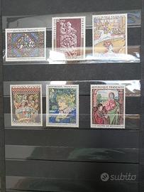 francobolli Francia arte