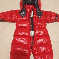 tuta sci neonato moncler