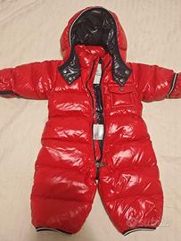 tuta sci neonato moncler