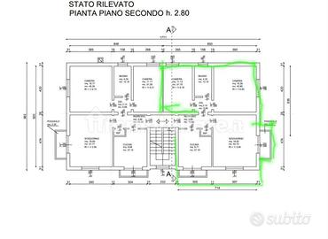 appartamento via marconi 50 città giardino
