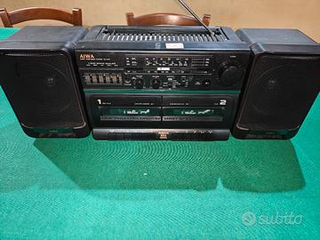 AIWA carry component sistem CA-W45 con casse 1990