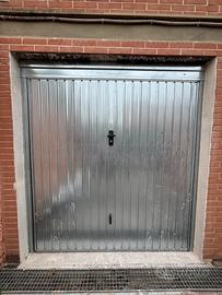 Basculante da garage 215x235 cm con contrappesi