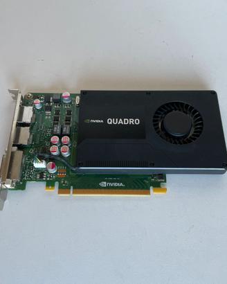 NVIDIA Quadro K2000 2GB GDDR5 – scheda video 