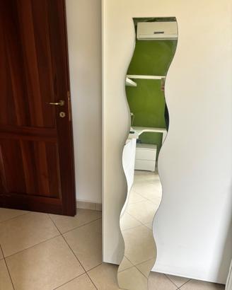 Specchio Ikea Krabb ondulato 160*20 cm