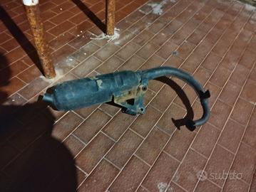 marmitta per un mbk Minarelli verticale 