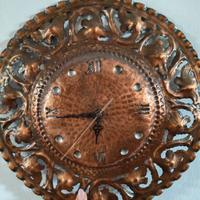 Orologio da parete in rame