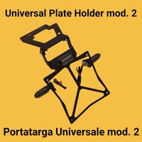 PORTATARGA MOTO REGOLABILE TIPO 2