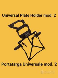 PORTATARGA MOTO REGOLABILE TIPO 2