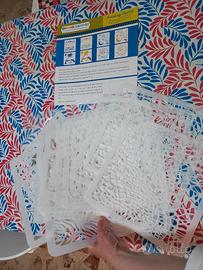 Set 12 stencil 30x30 per creazioni artistiche 