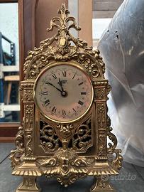 Antico orologio da tavolo in stile Barocco Frances