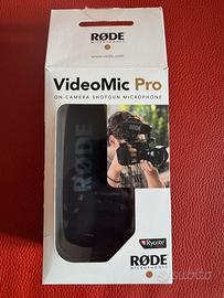 Microfono Røde VideoMic Pro con Sospensione Rycote