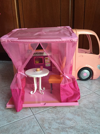 Camper Barbie con veranda