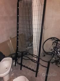 letto singolo in ferro 
