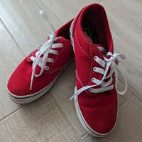 Scarpe Vans rosse 