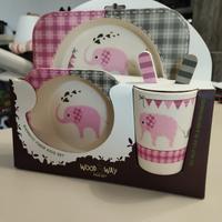 set pappa wood way bamboo