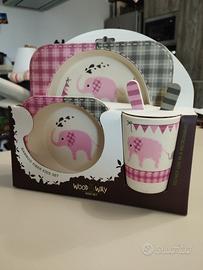 set pappa wood way bamboo