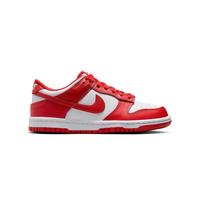 Scarpe Nike Dunk Low Rosse e bianche unisex 