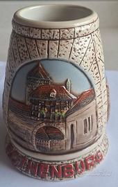 Boccale Birra Ceramica Rothenburg - Germania