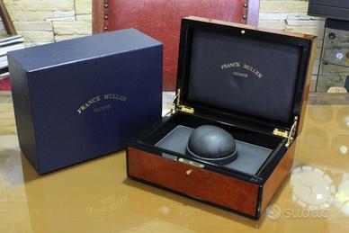 Franck Muller Scatola in Radica interno in Pelle