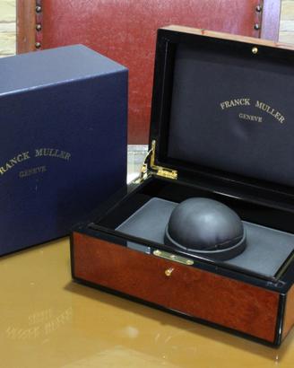 Franck Muller Scatola in Radica interno in Pelle