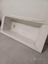 Vasca da bagno rettangolare da incasso nuova