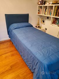 TESTATA CON RETE +MATERASSO  MOLLE INSACCHETTATE