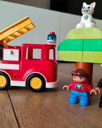 Lego duplo autopompa + fattoria