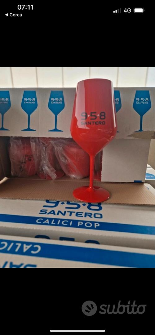 Bicchieri Santero colorati x 6 - Arredamento e Casalinghi In vendita a  Taranto