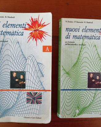 Nuovi elementi di matematica - licei scientifici