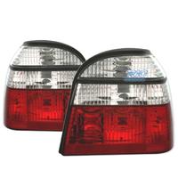 FANALI VOLKSWAGEN VW GOLF 3 91-97 ROSSO BIANCO