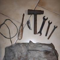 borsa e attrezzi vespa piaggio anni 50