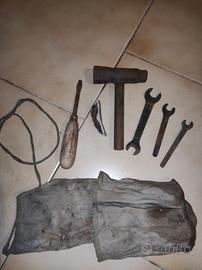 borsa e attrezzi vespa piaggio anni 50