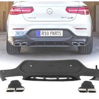DIFUSORE MERCEDES GLC X253 COUPE 15-18 LOOK AMG GL