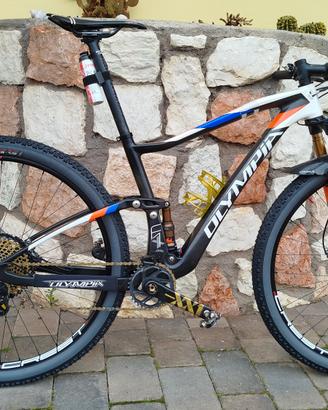 Bici MTB XC biammortizzata Olympia F1X
