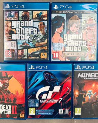 Videogiochi PS4 in PERFETTO stato