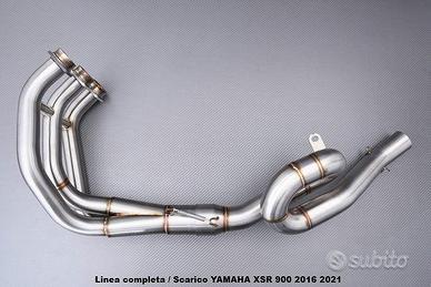 Linea completa / Scarico YAMAHA XSR 900 2016 2021
